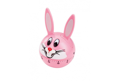 Judge Wind-Up 60 Minute Kitchen Timer (fun pink bunny rabbit design)